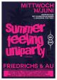 SUMMER FEELING UNIPARTY 2017: Die große Uni & Hochschulparty vor dem Feiertag! am Mittwoch, 14.06.17 um 22:00 Uhr, Friedrichs & Au, Friedrichsau 6, Ulm