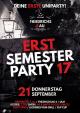 ♥ ERST SEMESTER PARTY 2017: Deine erste Uniparty! ♥ am Donnerstag, 21.09.17 um 22:00 Uhr, Friedrichs & Au, Friedrichsau 6, Ulm